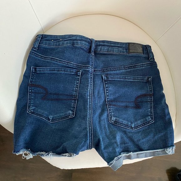 American Eagle High Waisted Jean Shorts - Picture 2 of 2